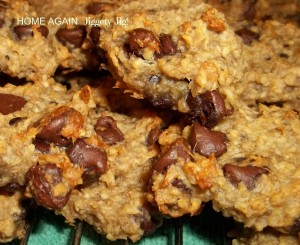 Oatmeal Banana Chocolate Chip Cookies