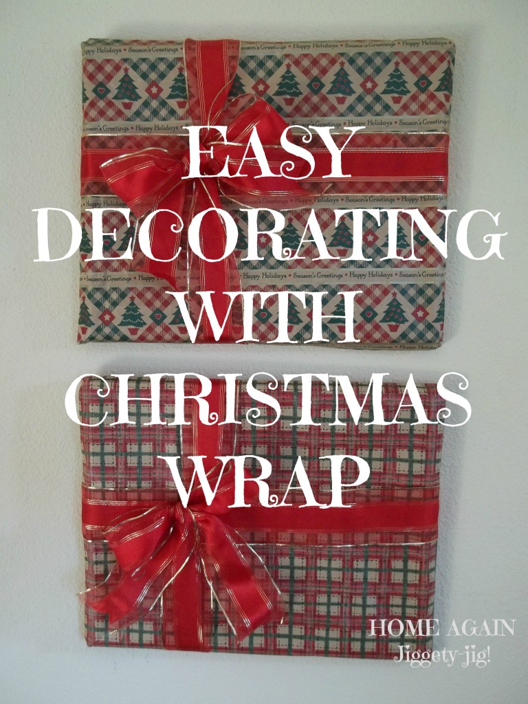 Easy Decorating with wrap