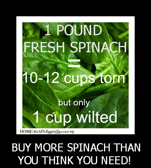 BUYING SPINACH