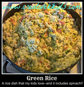 My Family's "Green Rice"