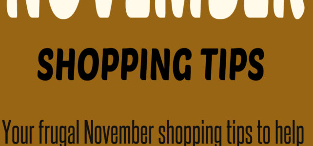 WHAT TO BUY IN NOVEMBER – How to get the Best Deals